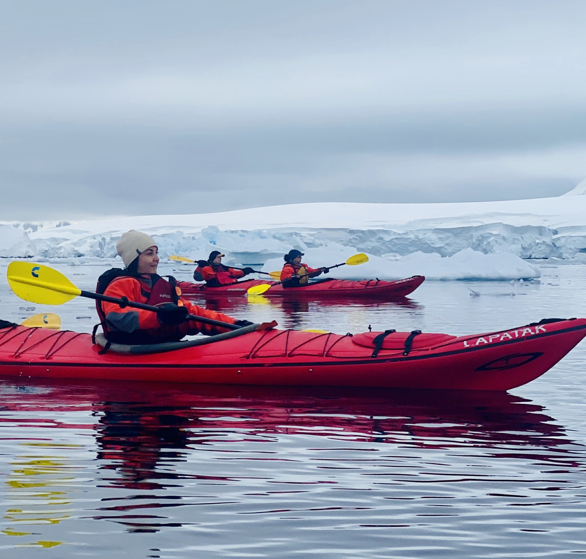 Kayaking with Whales in Antarctica - Antarctica21